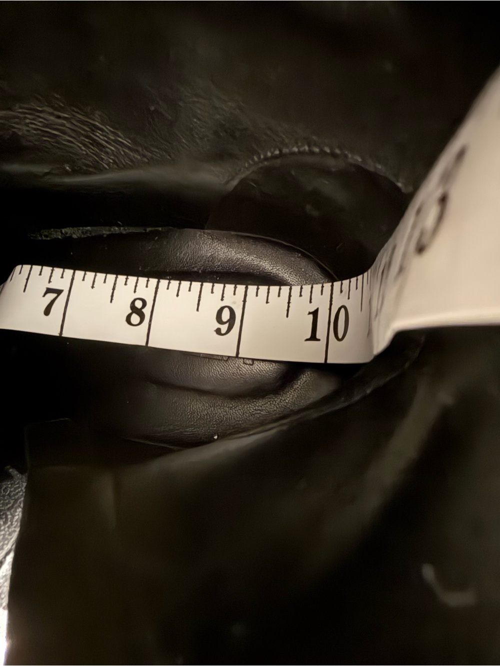 Versace Black Leather Knee-High Boots - Picture 12 of 12